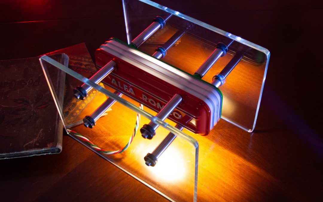 The Alfa Romeo Boxer Lamp