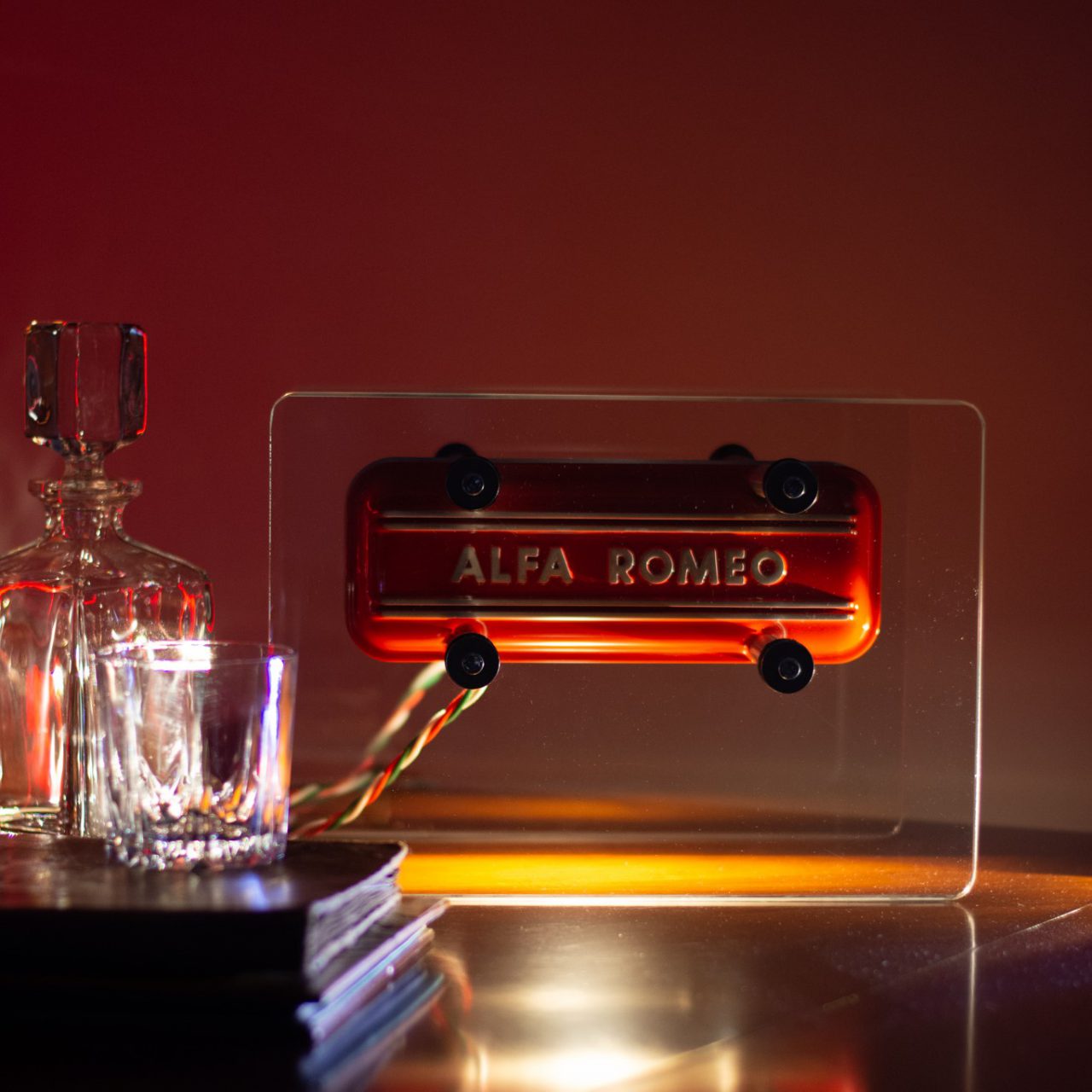 the alfa romeo lamp